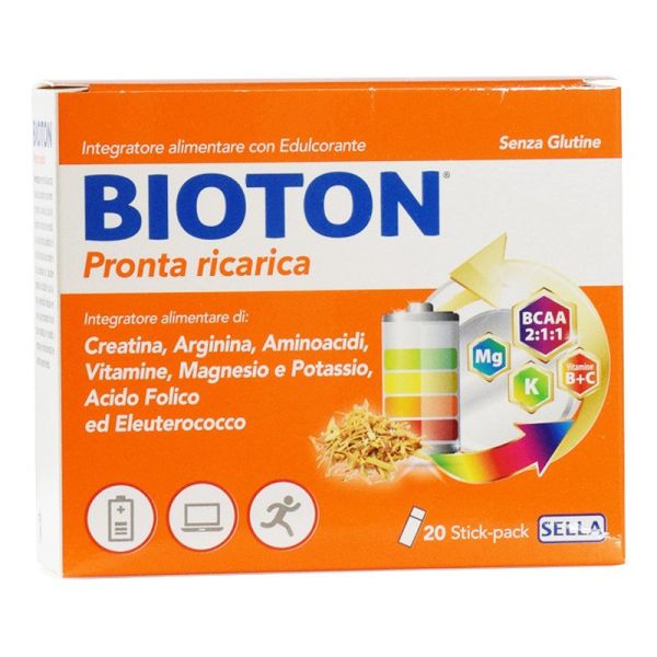 BIOTON PRONTA RICARICA 20 BUSTINE