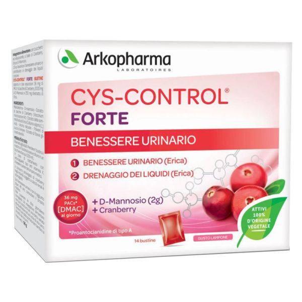 CYS-CONTROL FORTE CON D-MANNOSIO 14 BUSTINE 56 G GUSTO LAMPONE