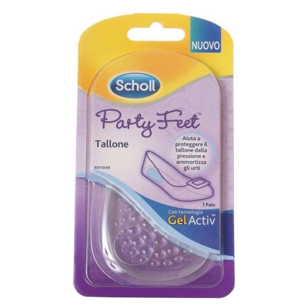 PLANTARE ORTOPEDICO SCHOLL PARTY FEET GEL ACTIVE TALLONE