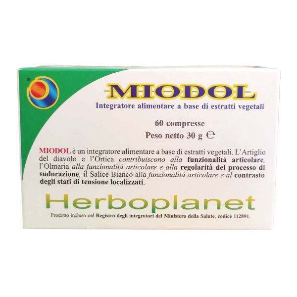 MIODOL 60 COMPRESSE BLISTER 30GR