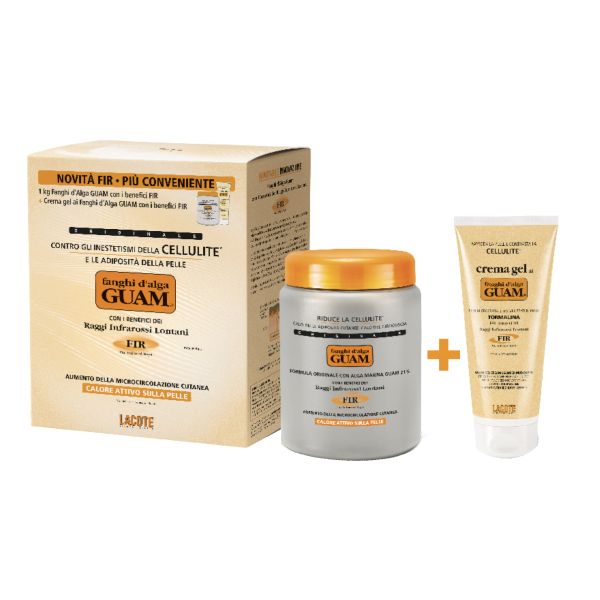 GUAM FANGHI D'ALGA CONFEZIONE CONVENIENZA VASO 1KG + TUBO 200ML