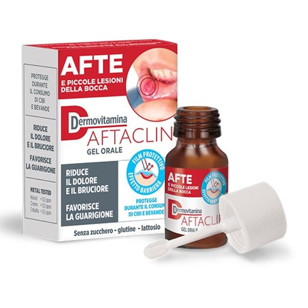 DERMOVITAMINA AFTACLIN GEL 7 ML