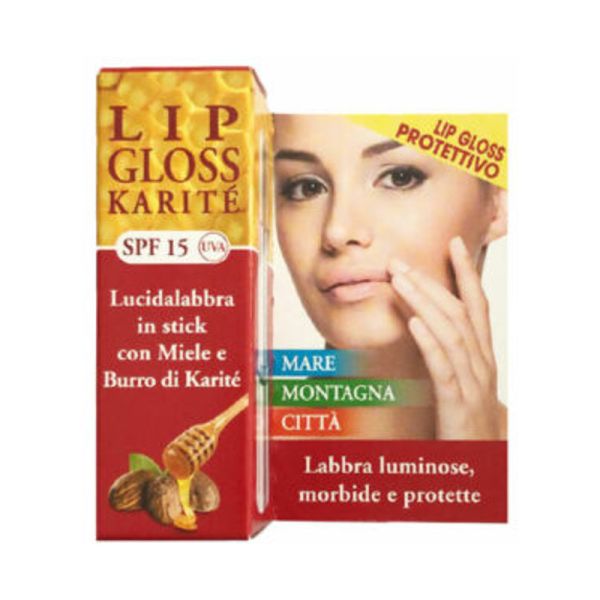 LIP GLOSS PROTETTIVO MIELE E KARITE'