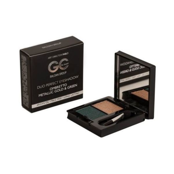 CG EYE SHADOW DUO METALLIC GOLD GREEN