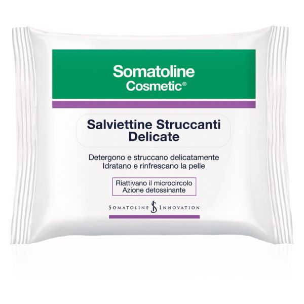 SOMATOLINE SALVIETTINE STRUCCANTI DELICATE 20 PZ