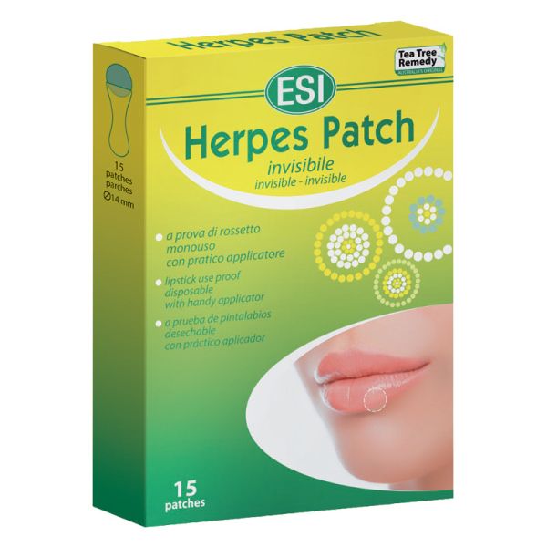 TEA TREE HERPES PATCH 15 CEROTTI MONOUSO TRASPARENTI