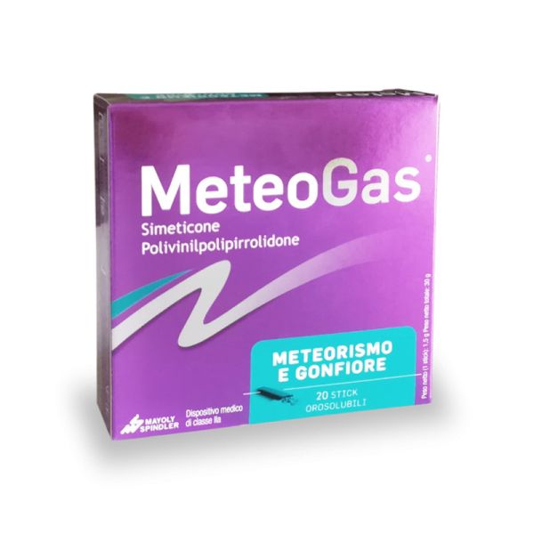 METEOGAS POLVERE 20 STICK OROSOLUBILI