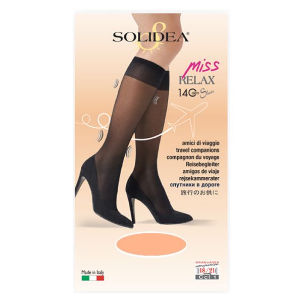GAMBALETTO MISS RELAX 140 SHEER SABBIA 3-L