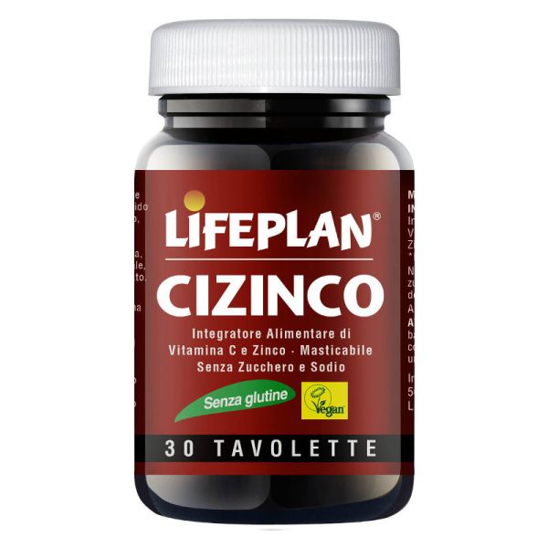 LIFEPLAN CIZINCO 30 TAVOLETTE MASTICABILI