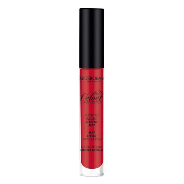 DEBORAH GROUP FLUID VELVET LIPSTICK 06 ICONIC RED