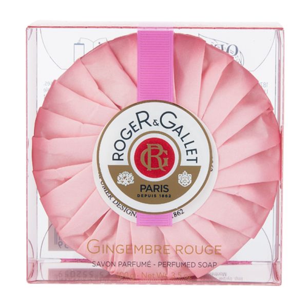 ROGER&GALLET GINGEMBRE ROUGE SAPONETTA 100 G