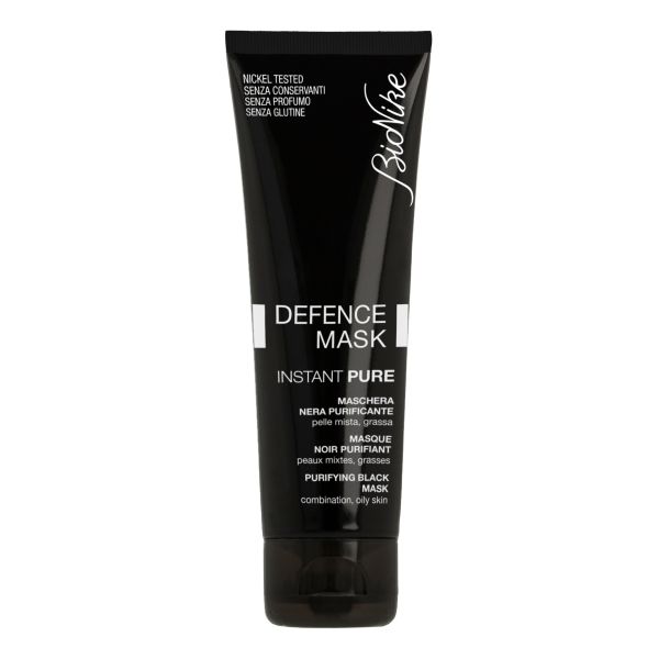 DEFENCE MASK INSTANT PURE MASCHERA NERA 75 ML