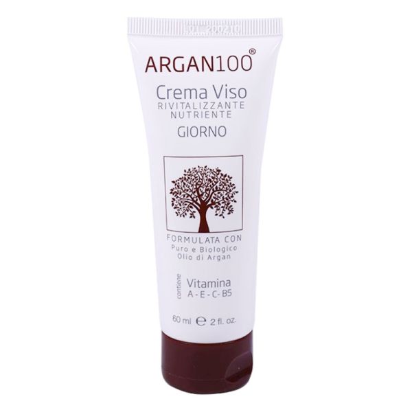 ARGAN100 CREMA VISO RIVITALIZZANTE E NUTRIENTE GIORNO 60 ML