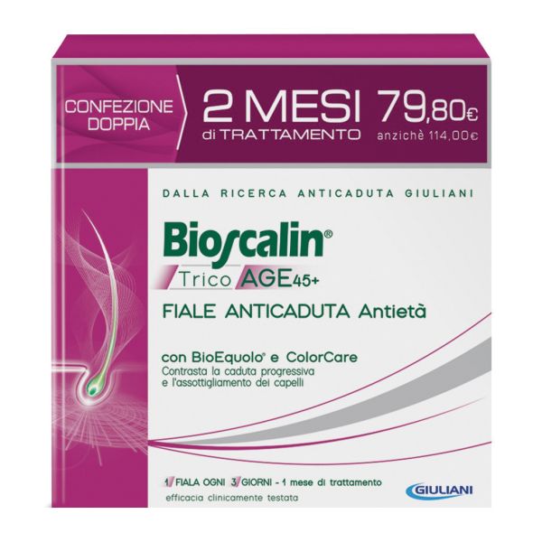 BIOSCALIN TRICOAGE 50+ 20 FIALE ANTICADUTA ANTIETA'