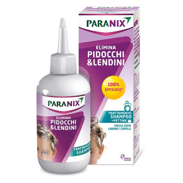 SHAMPOO PARANIX TRATTAMENTO NUOVA FORMULA 200 ML + PETTINE