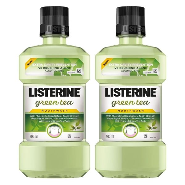 LISTERINE GREEN TEA 2X500 ML