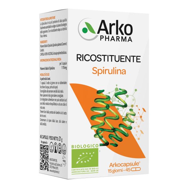 ARKO CAPSULE SPIRULINA BIO 45 CAPSULE
