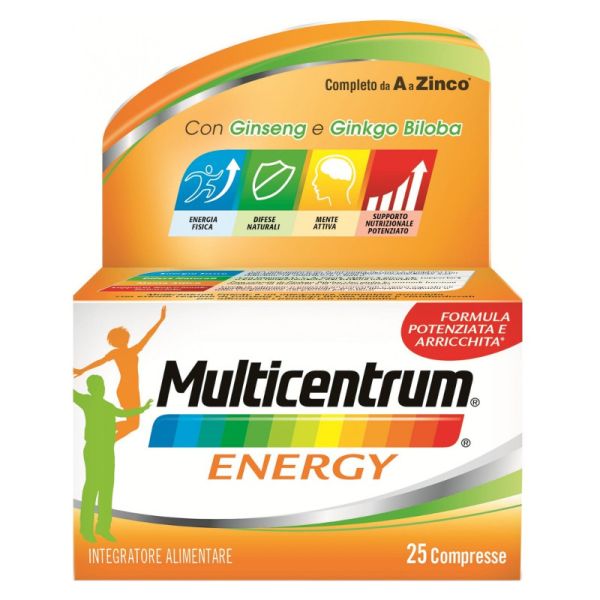 MULTICENTRUM MC ENERGY 25 COMPRESSE