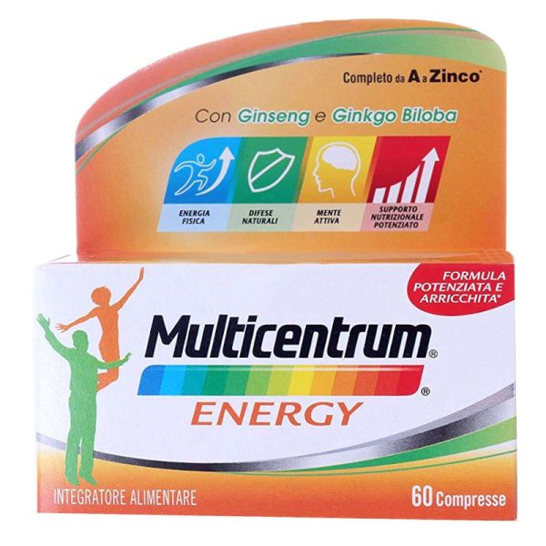 MULTICENTRUM MC ENERGY 60 COMPRESSE