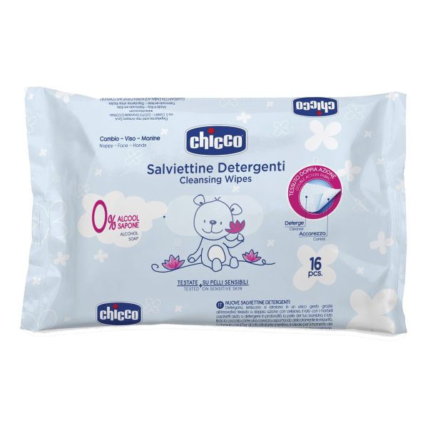 CHICCO COSMESI SALVIETTINE 16 PEZZI