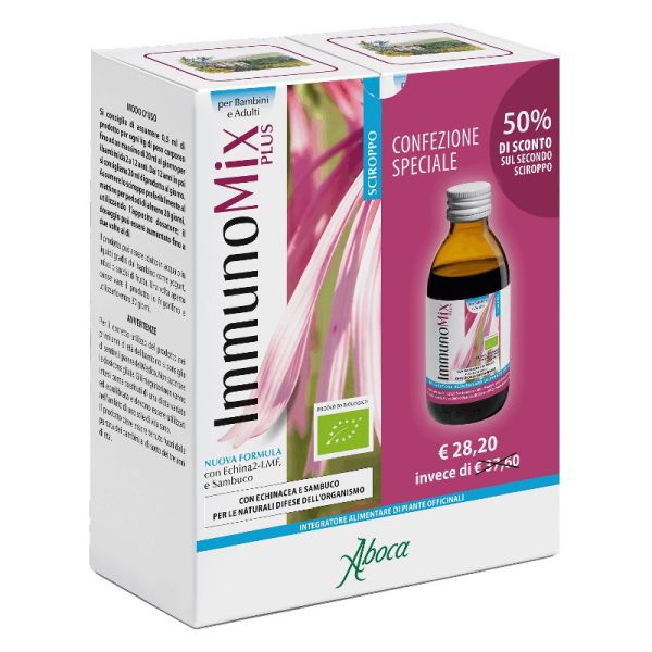 ABOCA IMMUNOMIX PLUS SCIROPPO 2 X 210 G