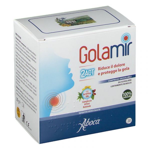GOLAMIR 2ACT 20 COMPRESSE OROSOLUBILI DA 1,5 G