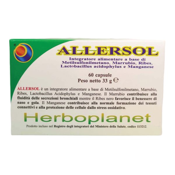 ALLERSOL 60 CAPSULE HERBOPLANET