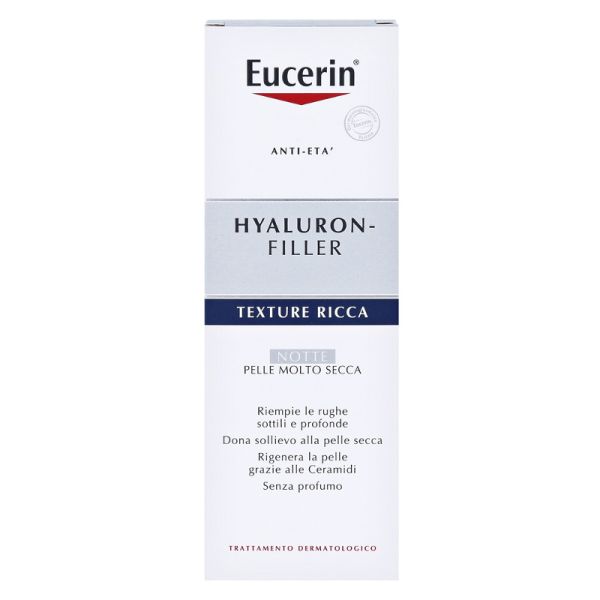 EUCERIN HYALURON FILLER TEXTURE RICCA NOTTE  50 ML