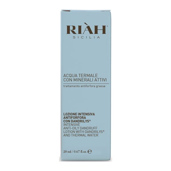 RIAH ACQUA TERMALE LOZIONE INTENSIVA ANTIFORFORA GRASSA 20 ML