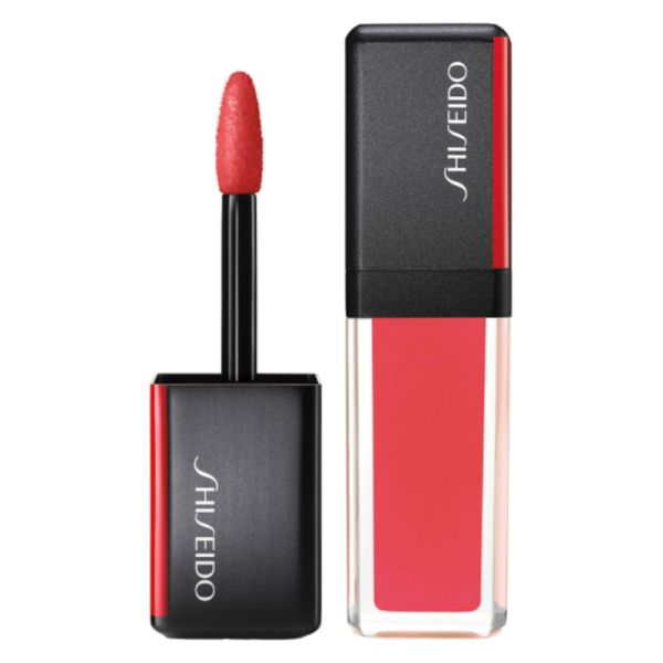 SHISEIDO LACQUERINK LIPSHINE 306 CORAL SPARK