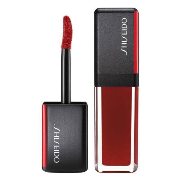 SHISEIDO LACQUERINK LIPSHINE 307 SCARLET GLARE