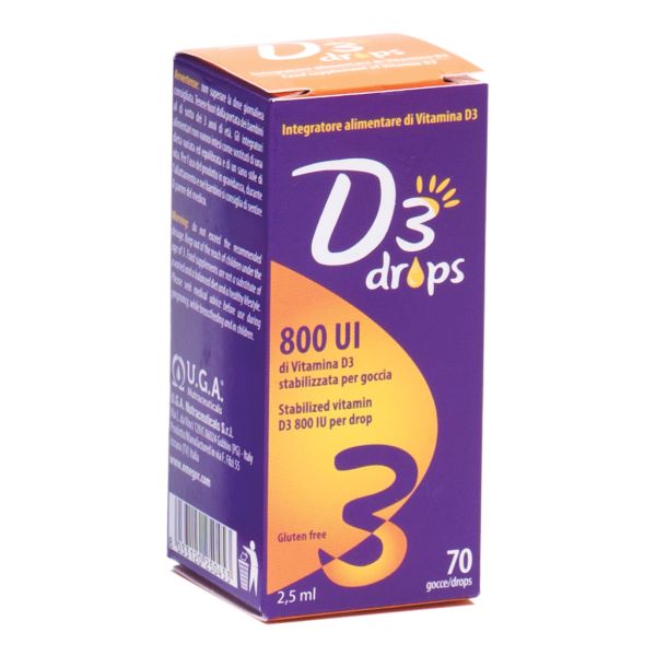 D3 DROPS 800 UI FLACONCINO 2,5 ML