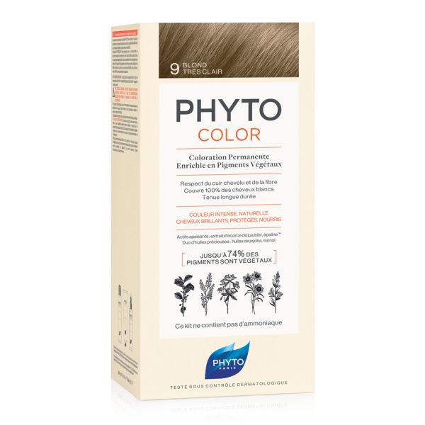 PHYTOCOLOR 9 BIONDO CHIARISSIMO 1 LATTE