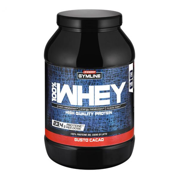 GYMLINE 100% WHEY CONCENTRATE CACAO 900 G
