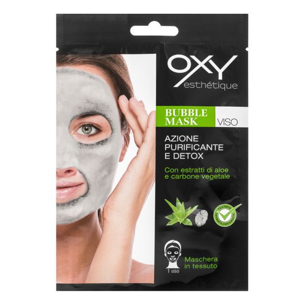 OXY BUBBLE MASK 1 PEZZO