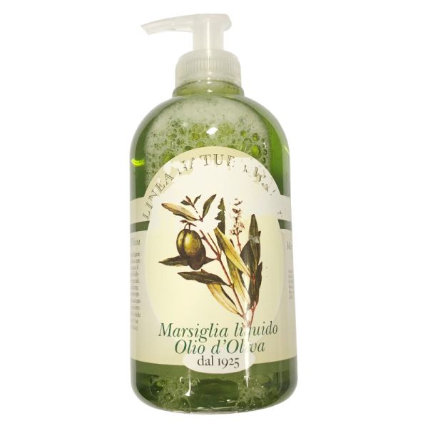 LINEA NATURA WALLY MARSIGLIA SAPONE LIQUIDO OLIO DI OLIVA 500 ML