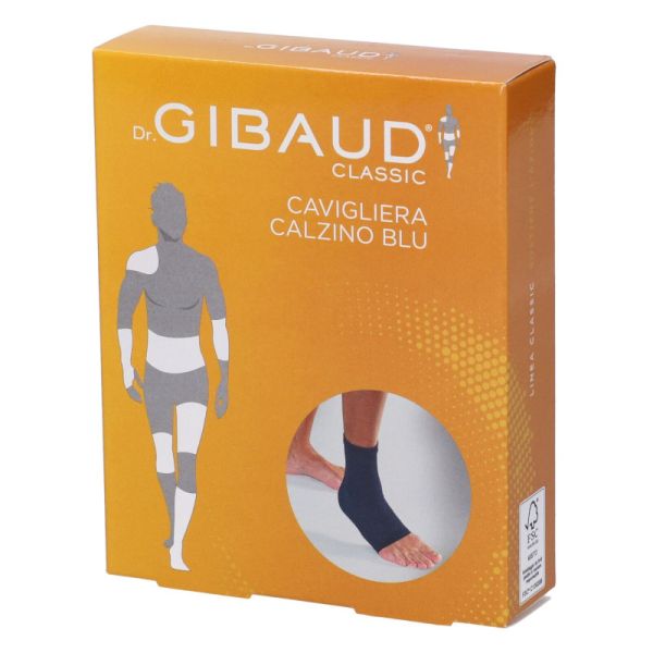 CAVIGLIERA GIBAUD CALZINO BLU TAGLIA 1