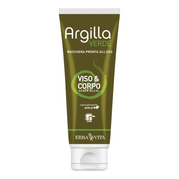 ARGILLA VERDE MASCHERA PRONTA 250 ML