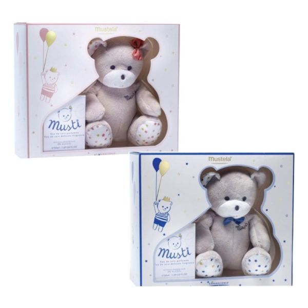 MUSTELA COFANETTO MUSTI PELUCHE ROSA