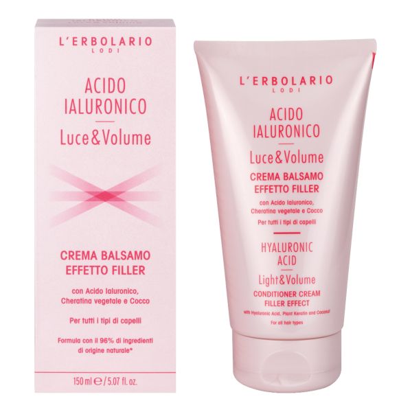 CREMA BALSAMO CAPELLI FILLER LUCE E VOLUME 150 ML