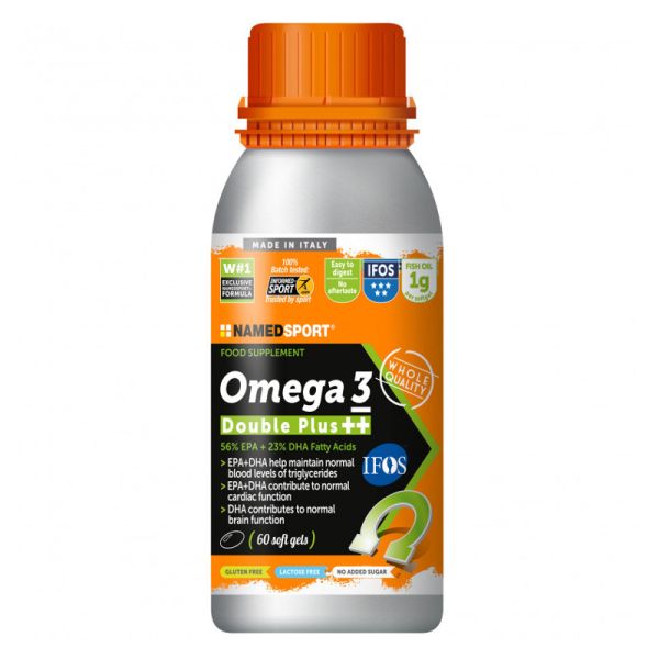 NAMED SPORT OMEGA 3 DOUBLE PLUS++ 60 SOFT GEL