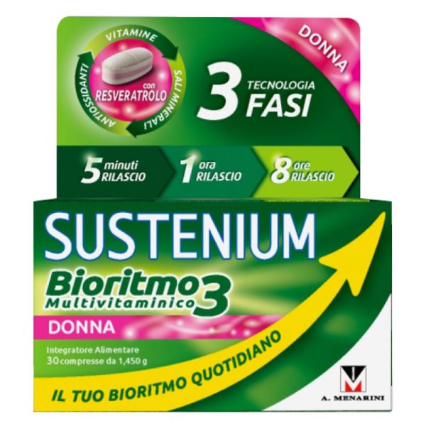 SUSTENIUM BIORITMO3 DONNA ADULTA 30 COMPRESSE