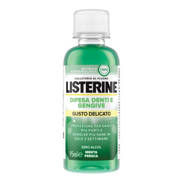 LISTERINE COLLUTORIO DENTI E GENGIVE DELICATO 95ML