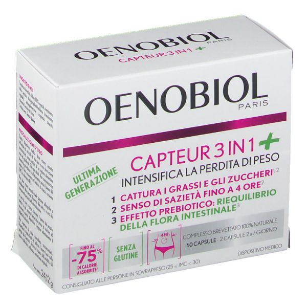 OENOBIOL CAPTEUR 3IN1+ 60 CAPSULE