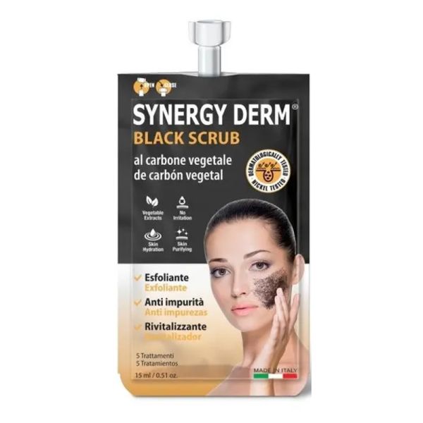 SYNERGY DERM BLACK SCRUB 15 ML