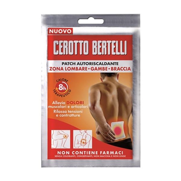 BERTELLI CEROTTO AUTORISCALDANTE 2 CELLE 1 PEZZO