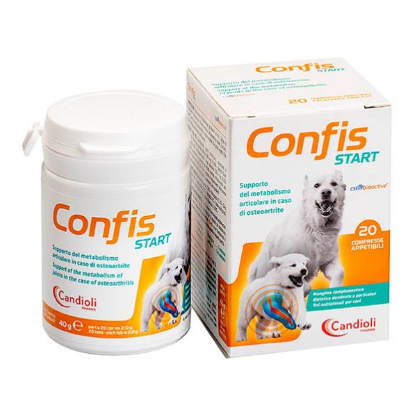 CONFIS START 20 COMPRESSE APPETIBILI