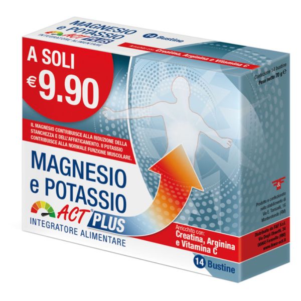 MAGNESIO E POTASSIO ACT PLUS 14 BUSTINE