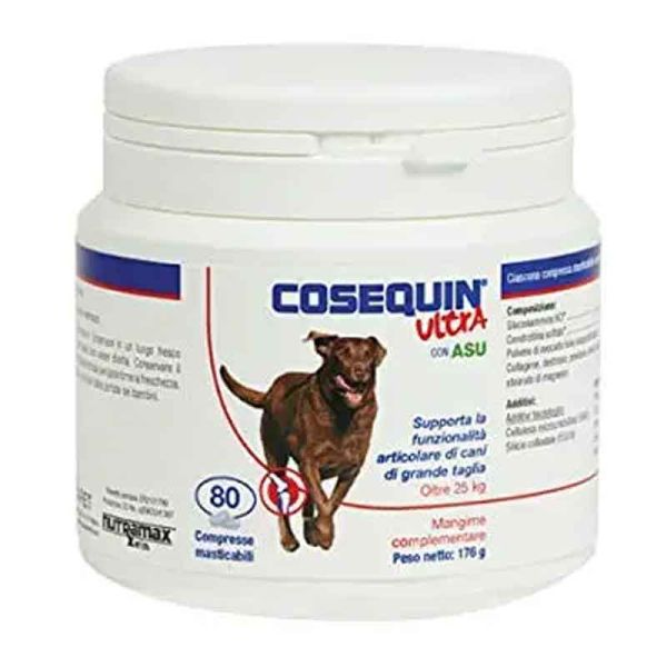 COSEQUIN ULTRA MANGIME COMPLEMENTARE CANE 80 COMPRESSE