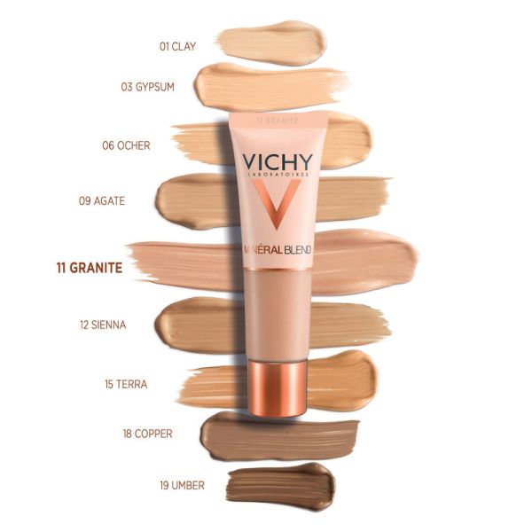 VICHY MINERAL BLEND FONDOTINTA FLUIDO N 11 GRANITE